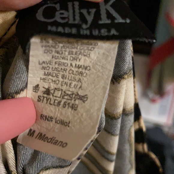 COPY - Women’s animal print dress - Picture 4 of 4